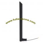 P / N: FA2400.0204, gumowa antena WiFi / 2,4G, ipex 5-20 cm lub u.fl