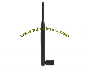 P / N: FA2400.050501, WiFi / 2.4G Rubber Antenna ,, SMA male lub RP SMA male
