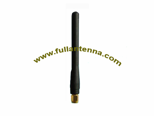 P / N: FA315.02,315 MHz Antena, gumowa antena 315 MHz złącze SMA