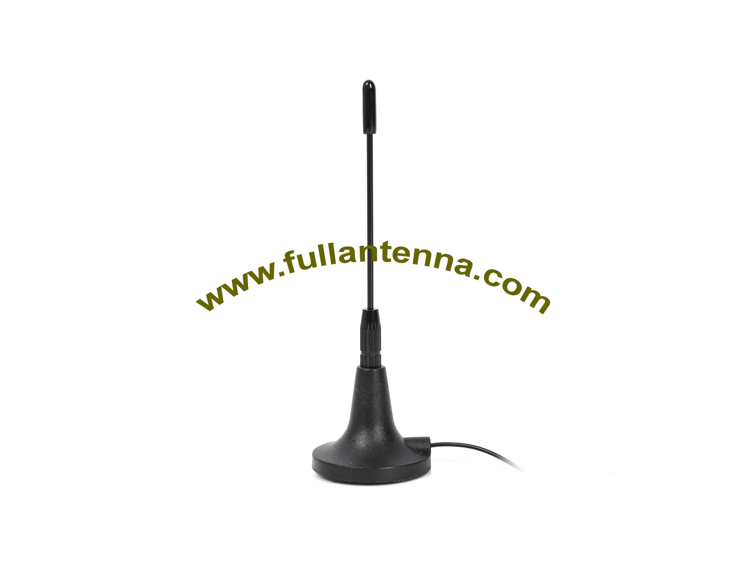 P / N: FAGSM.03, zewnętrzna antena GSM, metalowy bicz, kabel 3-5 bat